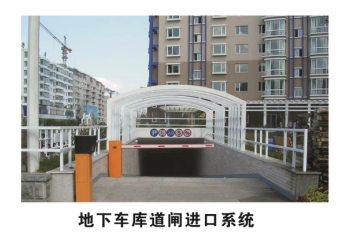 地下车库道闸进口系统