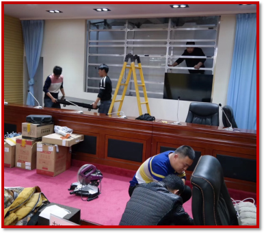 通辽市库伦旗检察院 （小间距显示屏）